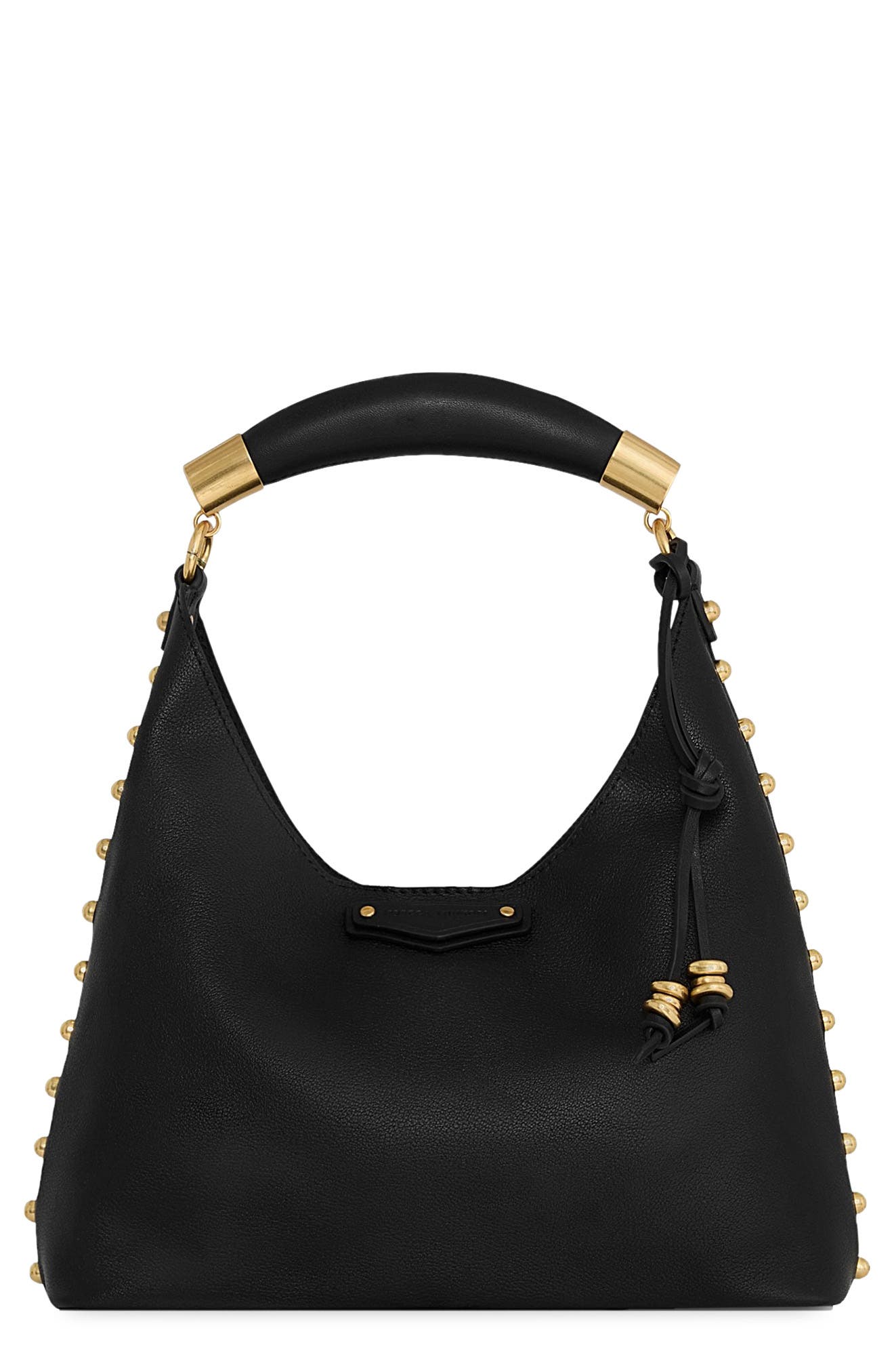 Rebecca Minkoff Nolita Leather Top Handle Bag, Main, color, Black