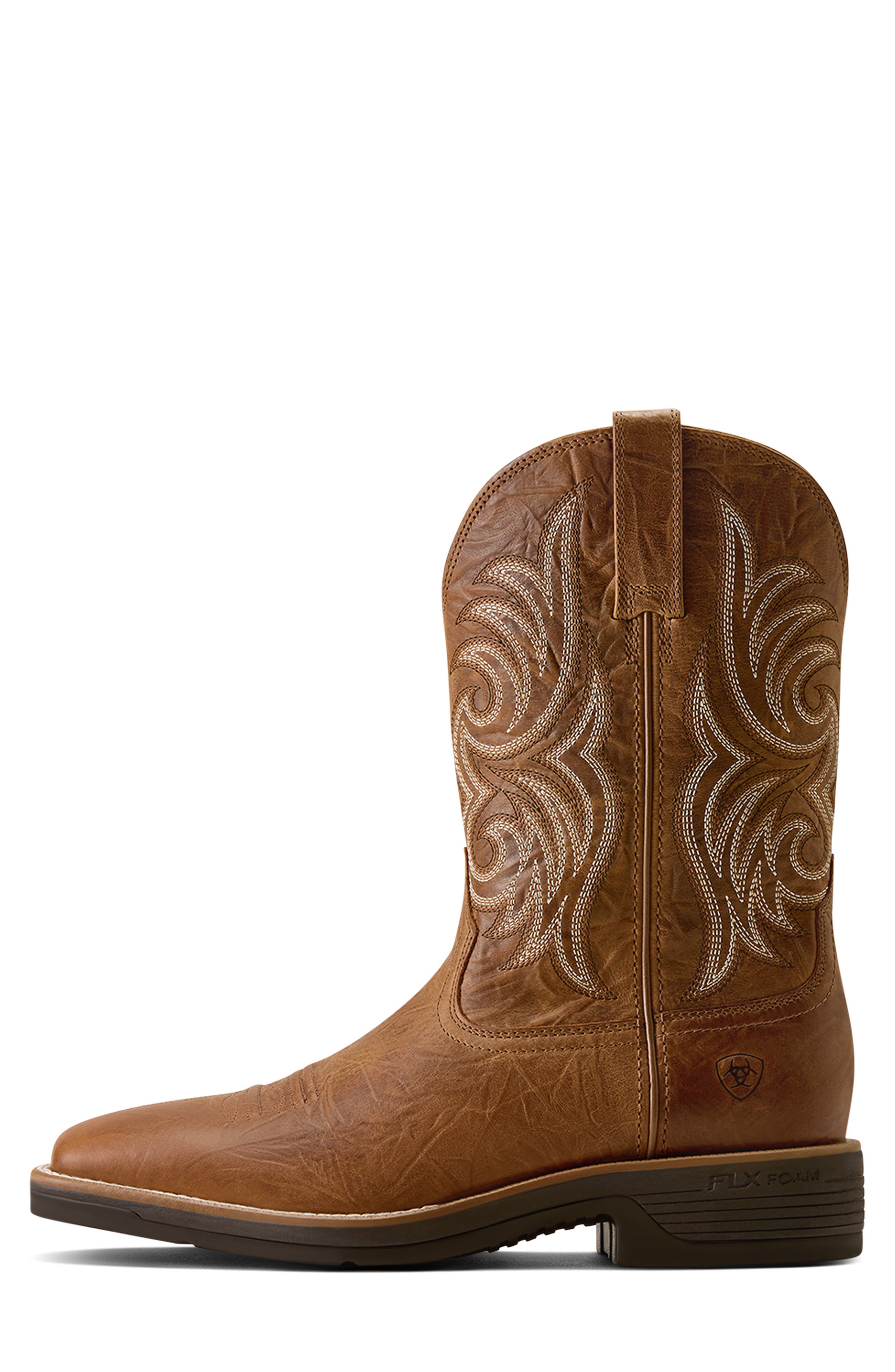 Ranger Wide Square Toe Western Boot, Alternate, color, SUNBAKED TAN