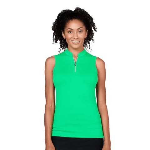 Golf Colors Sleeveless Womens Golf Polo
