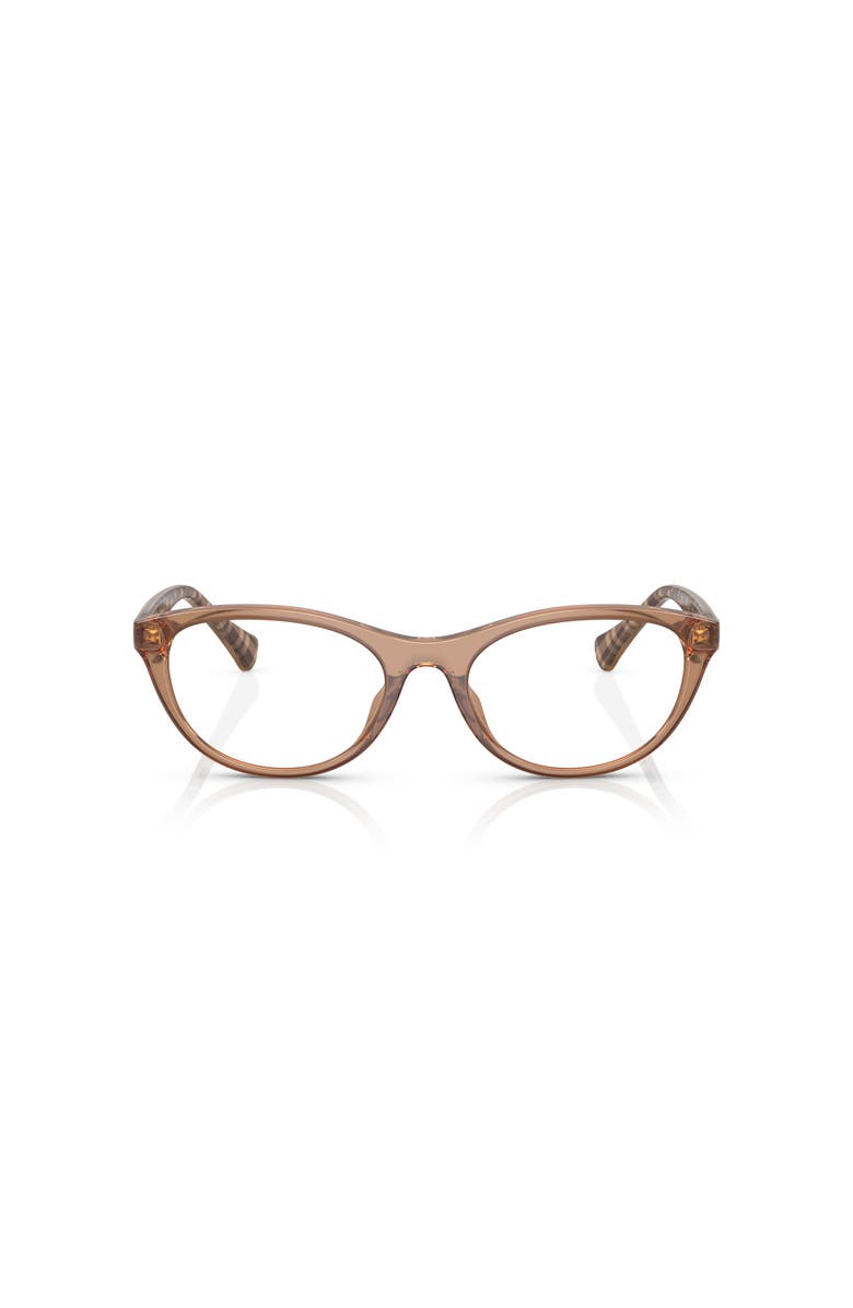 RALPH 53mm Oval optical glasses, Alternate, color, Brown
