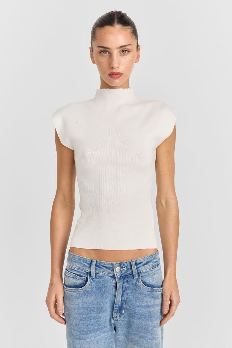 Suzette Top, Alternate, color, White