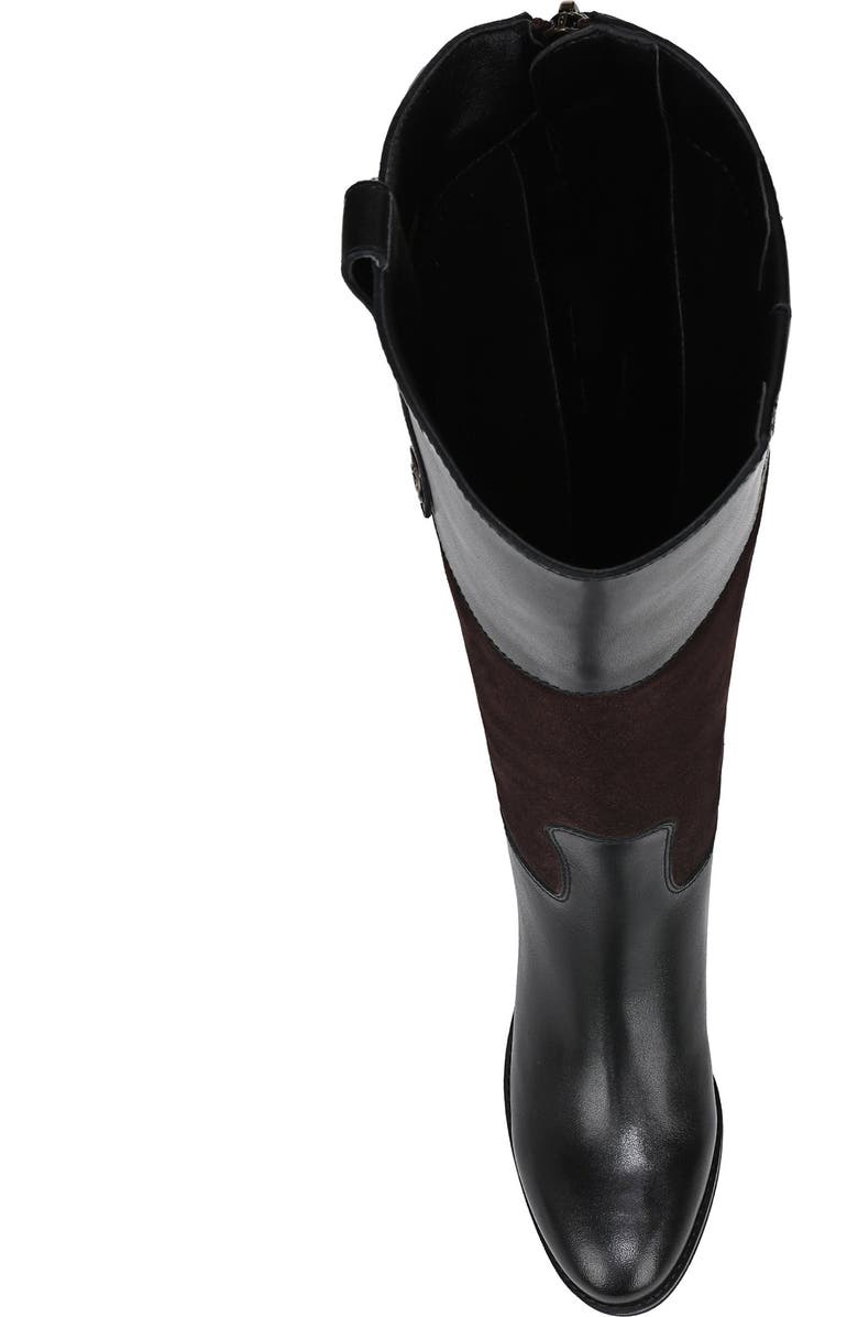 Sam Edelman Penny 4 Knee High Boot, Alternate, color, Chocolate Brown/ Black