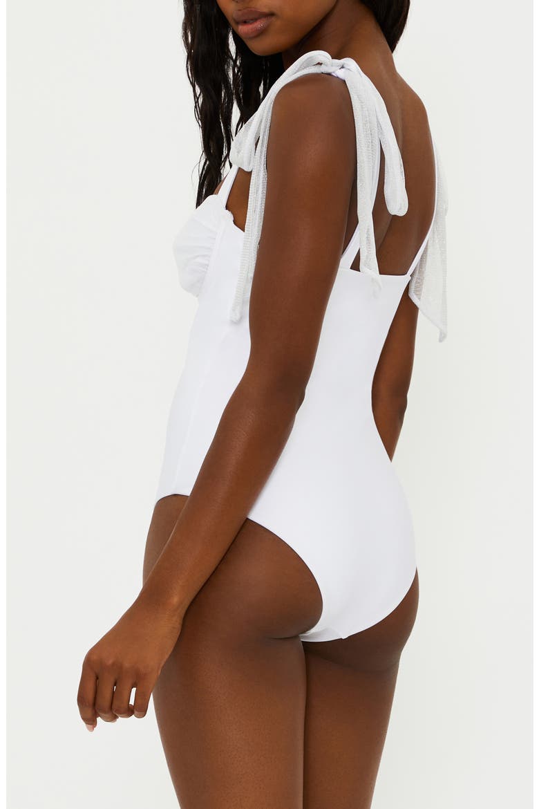 Dede Underwire One-Piece Swimsuit, Alternate, color, WHITE