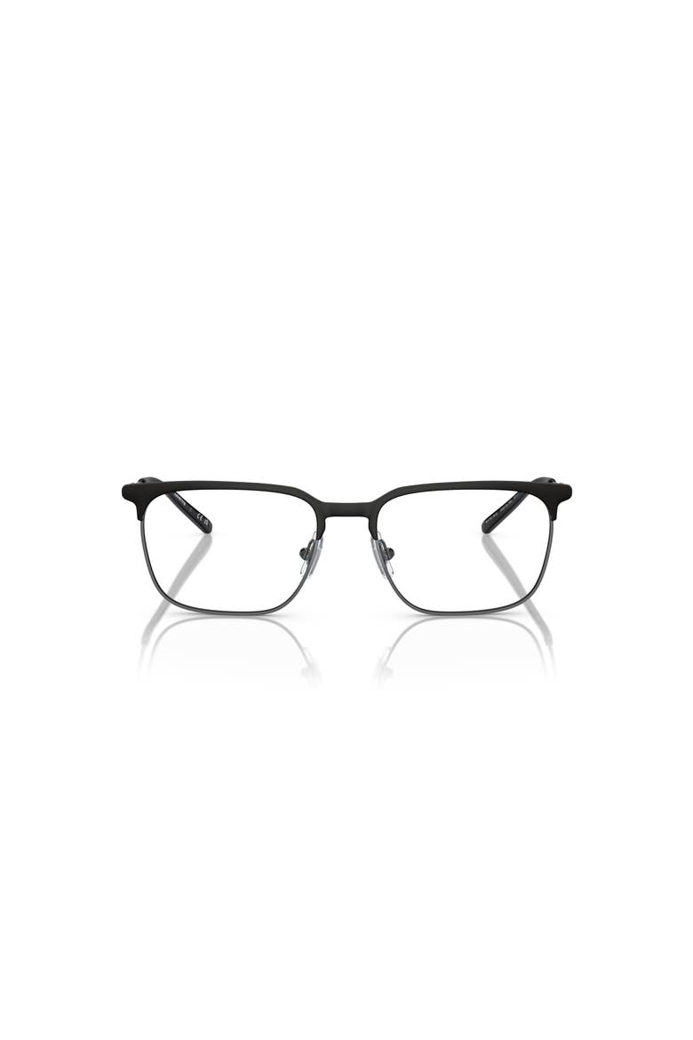 53mm Rectangle optical glasses, Alternate, color, Black