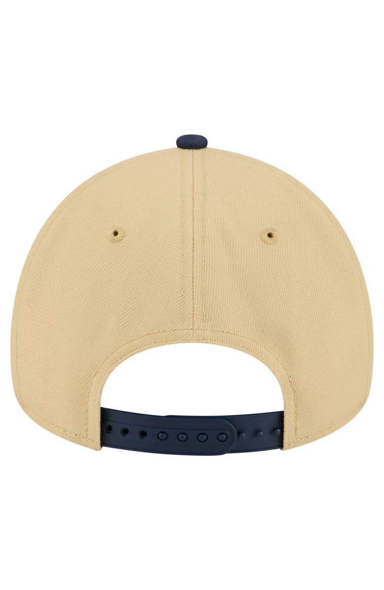 New Era Men's New Era Gold/Navy Los Angeles Dodgers x LA 84 9FORTY Adjustable Hat, Alternate, color, Gold