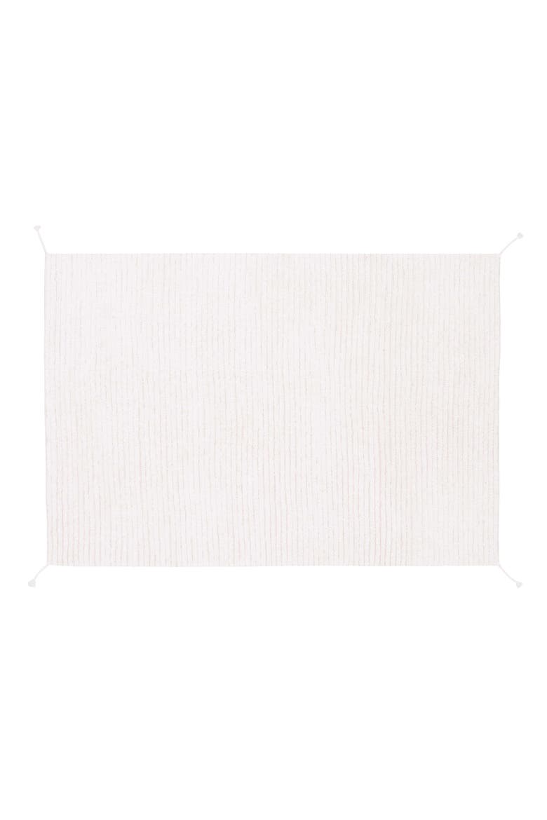 Reversible Washable Recycled Cotton Blend Rug, Alternate, color, PASTEL PINK / IVORY