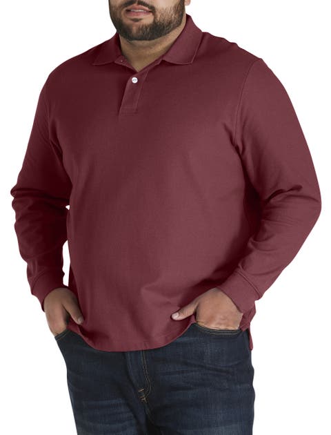 Big & Tall Honeycomb Piqué Polo Shirt