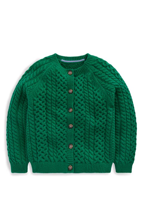Kids' Heritage Cable Stitch Cardigan (Toddler, Little Kid & Big Kid)