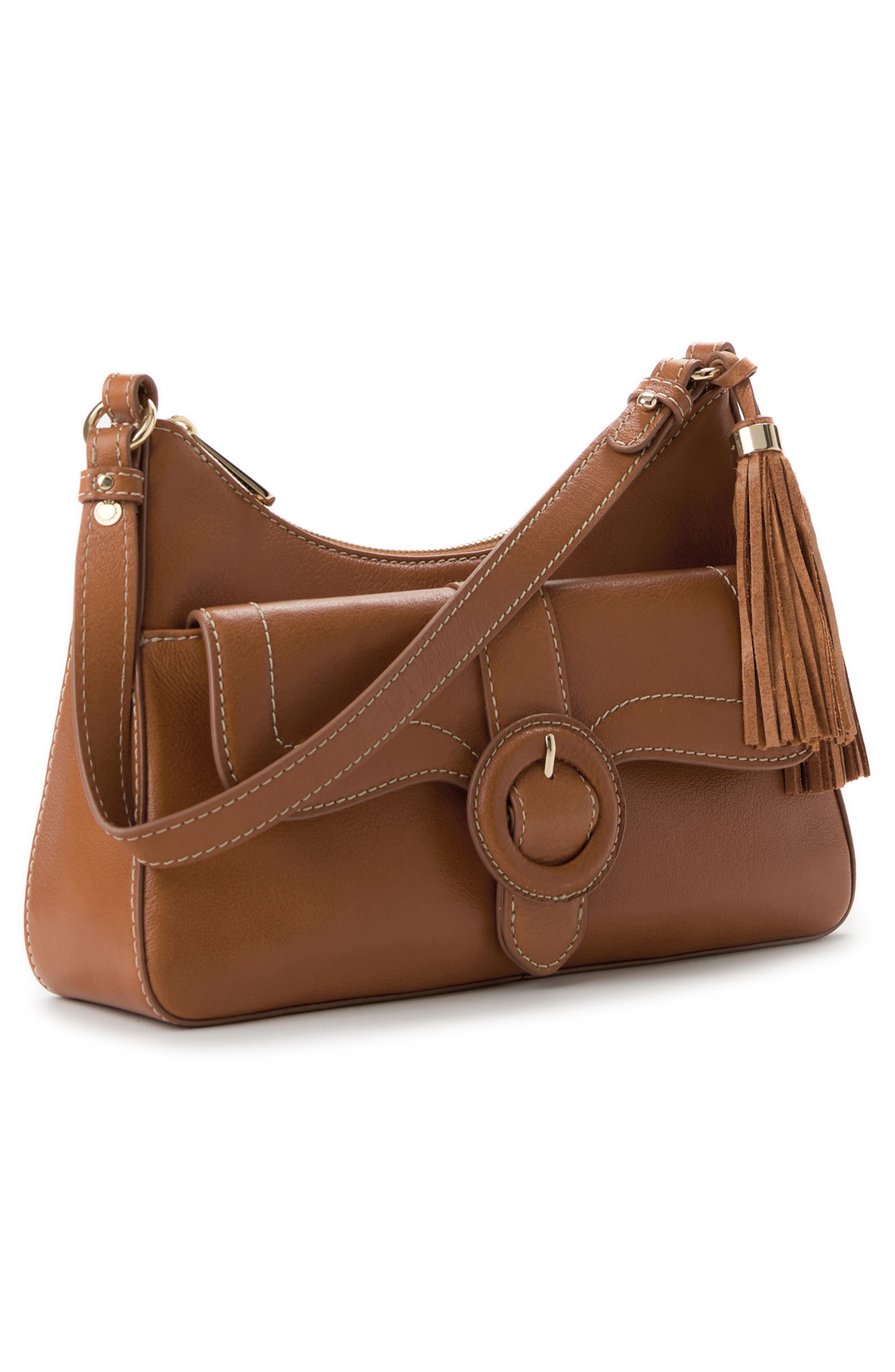 Brahmin Esme Leather Shoulder Bag, Alternate, color, 