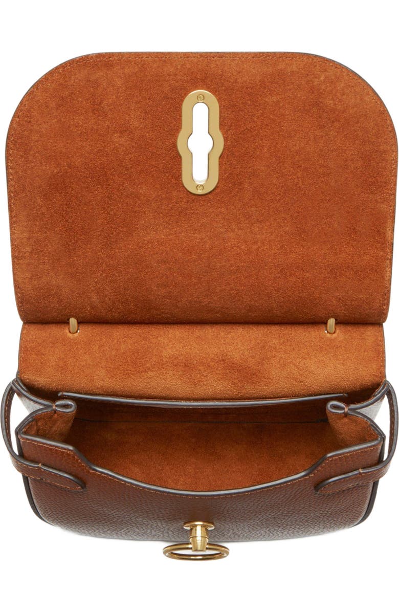 Mulberry Small Amberley Leather Satchel, Alternate, color, Oak