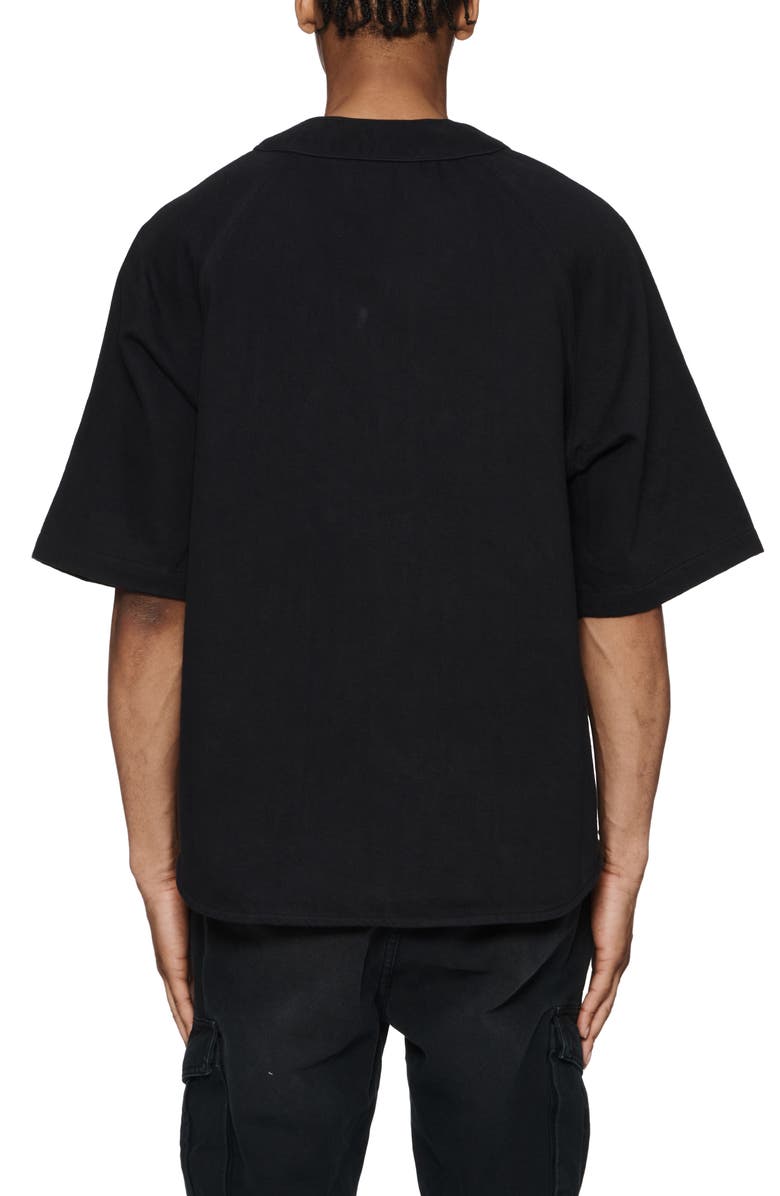 PURPLE BRAND Logo Cotton Baseball Shirt, Alternate, color, 