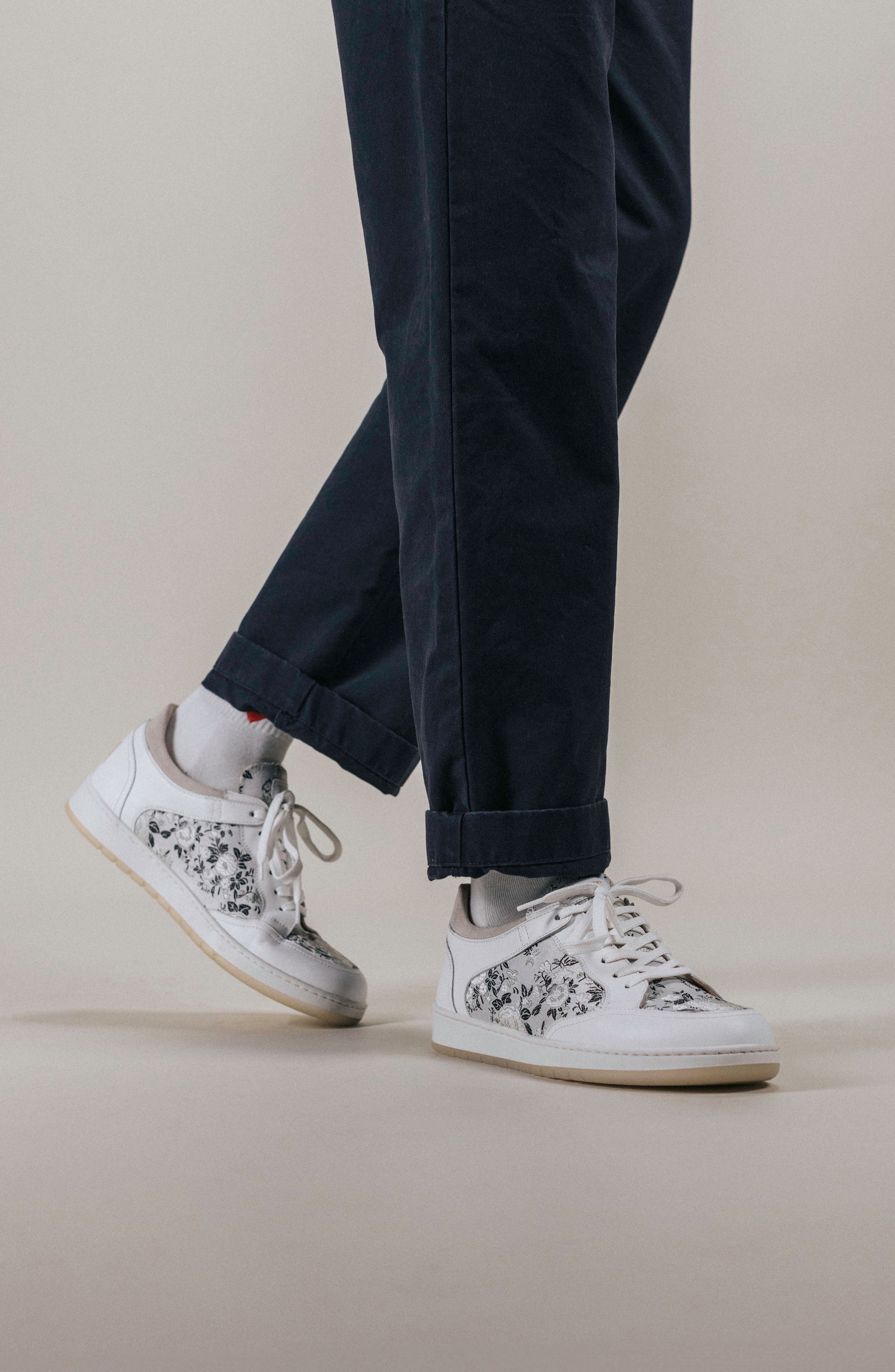 TAFT The Rapido Woven Sneaker, Alternate, color, Eden Blanc