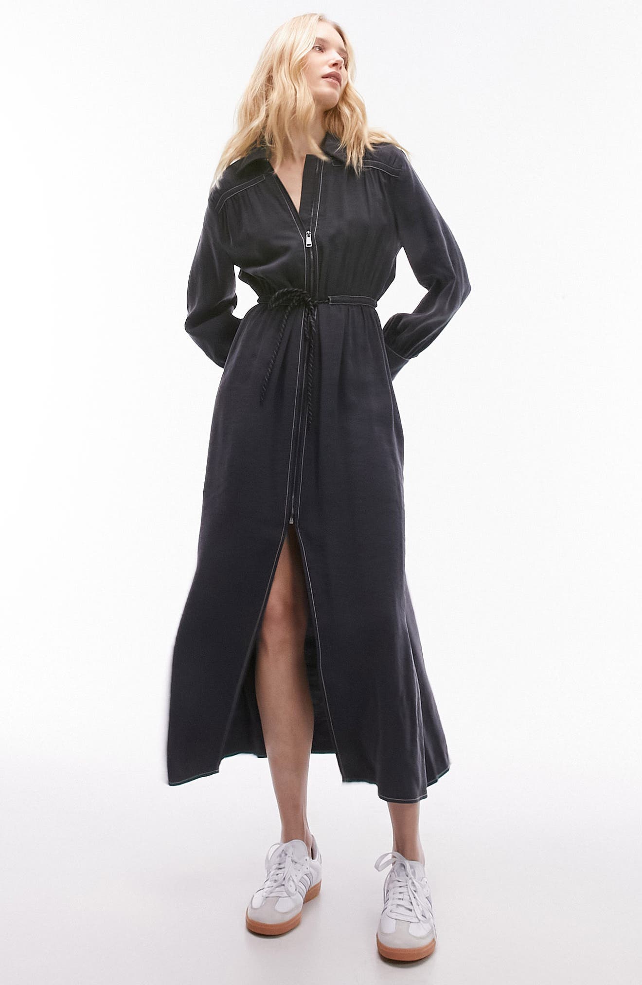 Black Shirt Dress