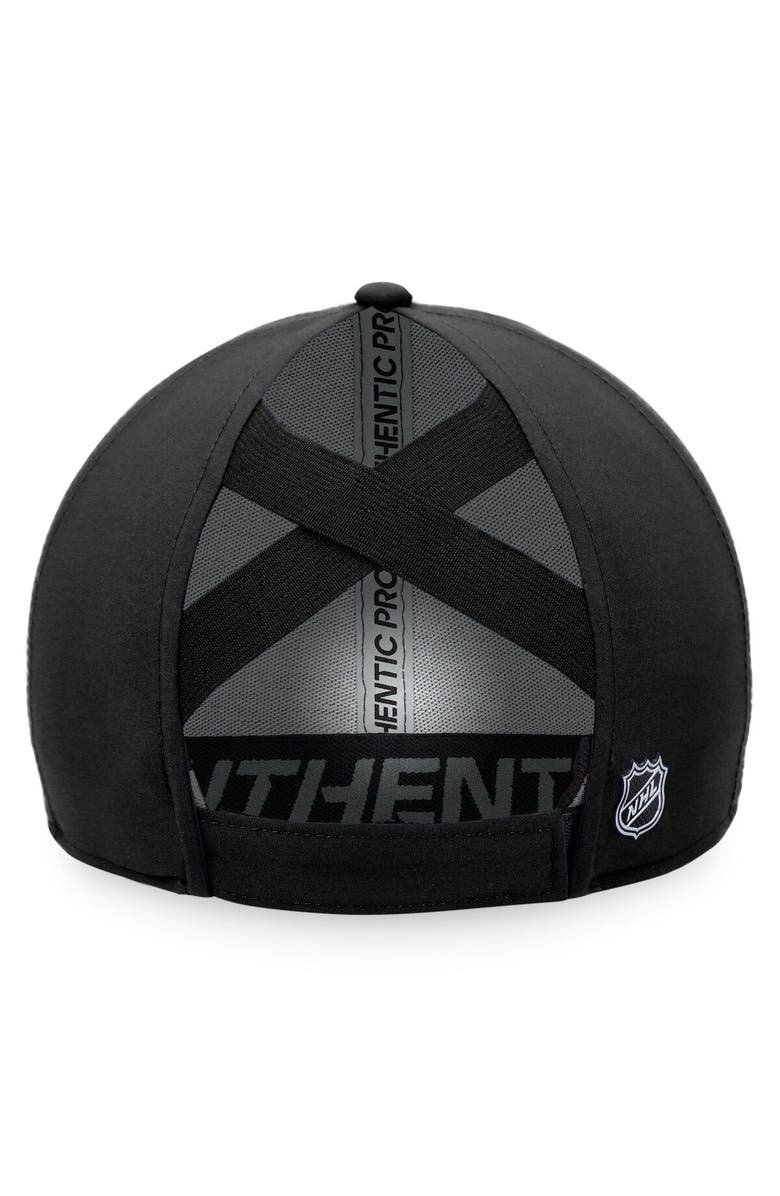 FANATICS Women's Fanatics Branded Black Pittsburgh Penguins Authentic Pro Road Structured Adjustable Hat, Alternate, color,