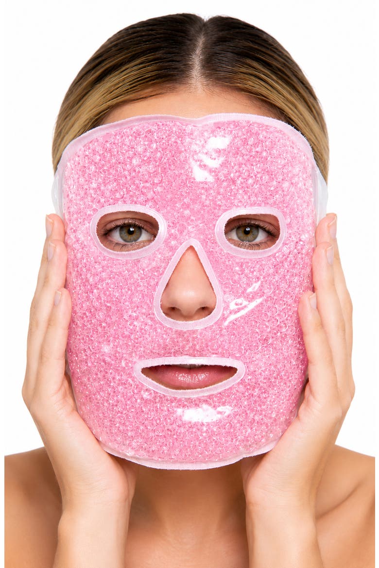 Cryo Chill Ice Beaded Face Mask, Alternate, color, NO COLOR