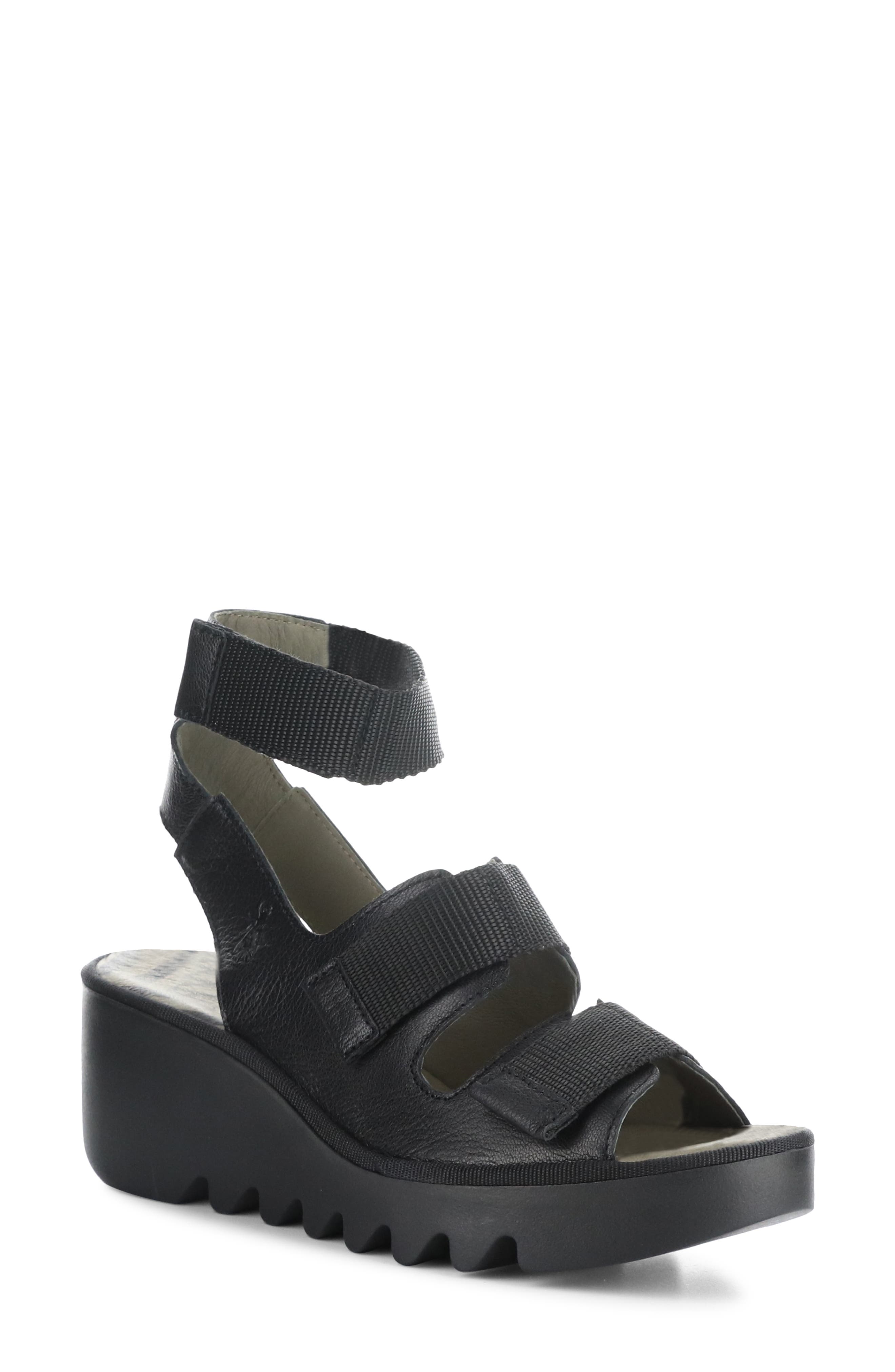 Fly London Bech Platform Wedge Sandal, Main, color, 