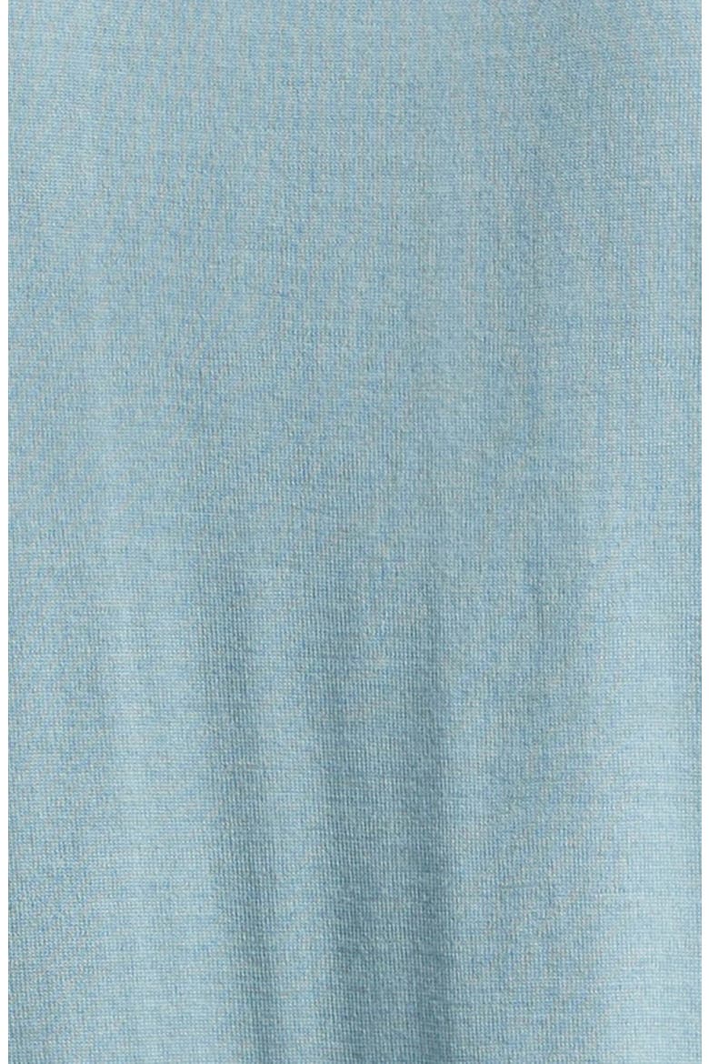 Wool, Silk & Cashmere Polo, Alternate, color, AQUA