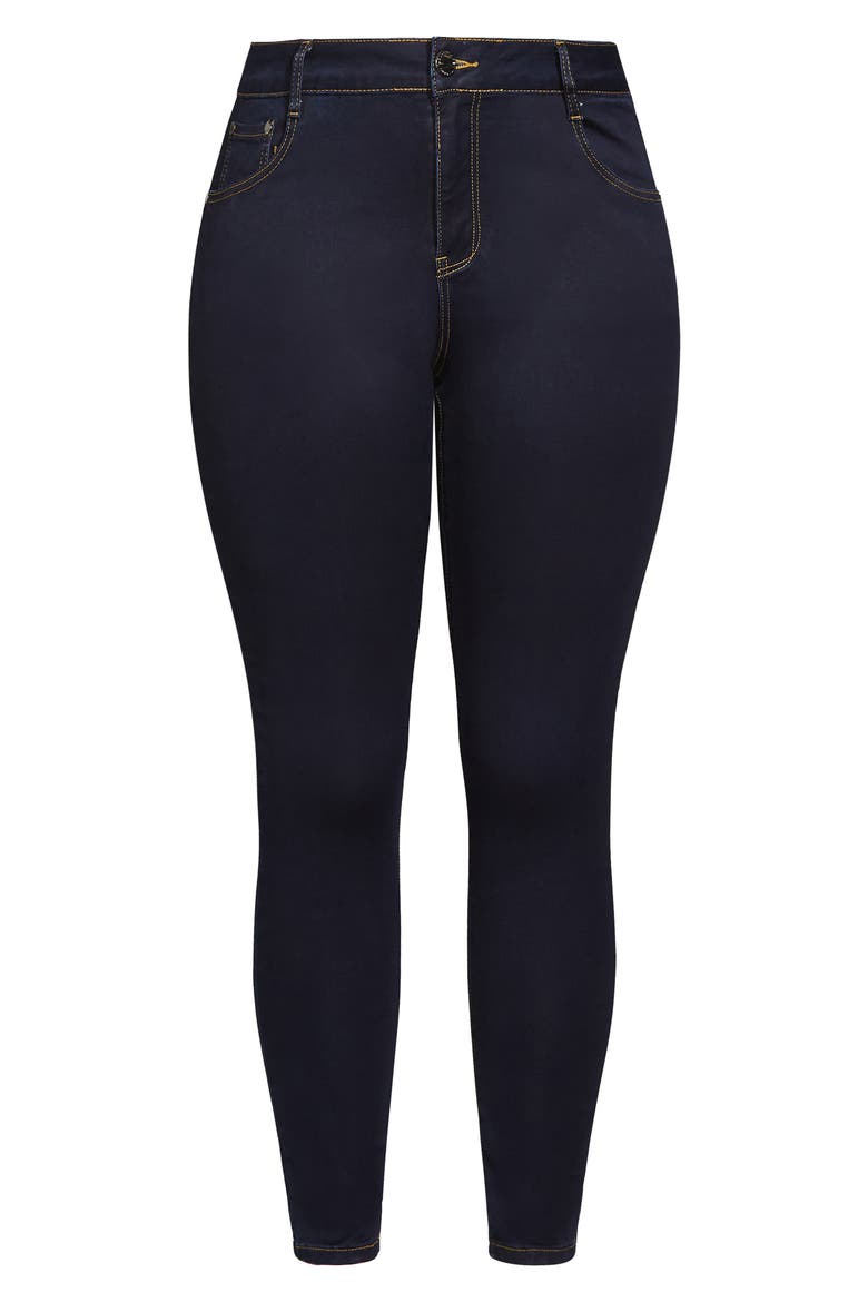 Wild Side Jeans, Alternate, color, DARK DENIM