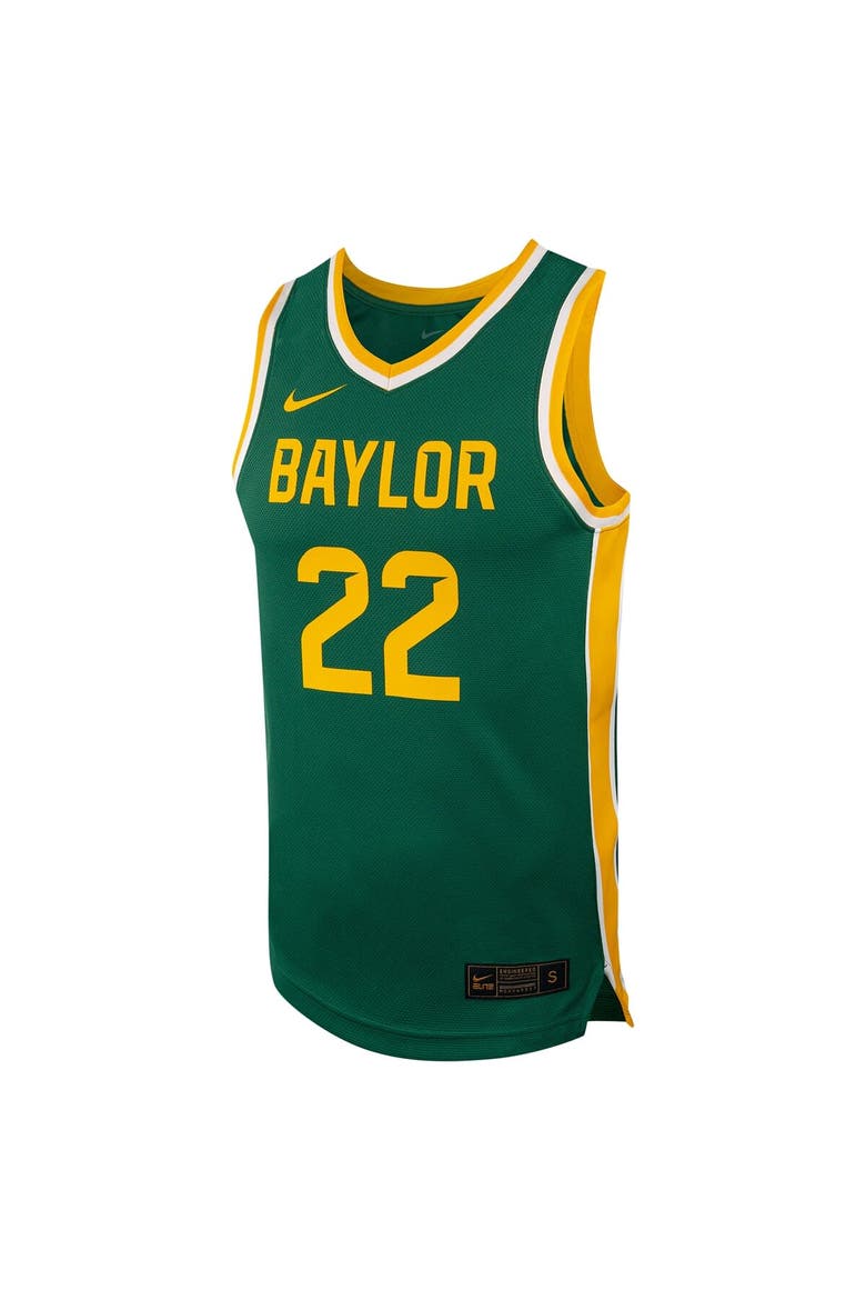 Unisex Nike #24 Green Baylor Bears Team Replica Basketball Jersey, Alternate, color, Green