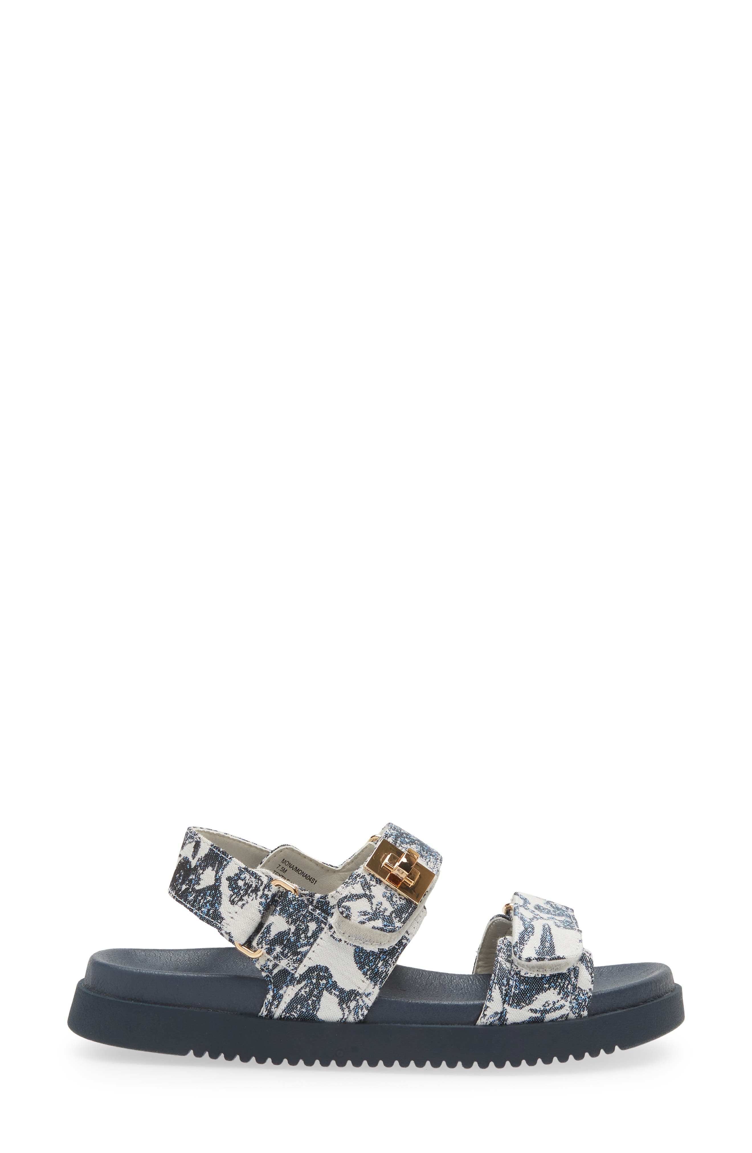 Steve Madden Mona Sandal, Alternate, color, Navy Multi