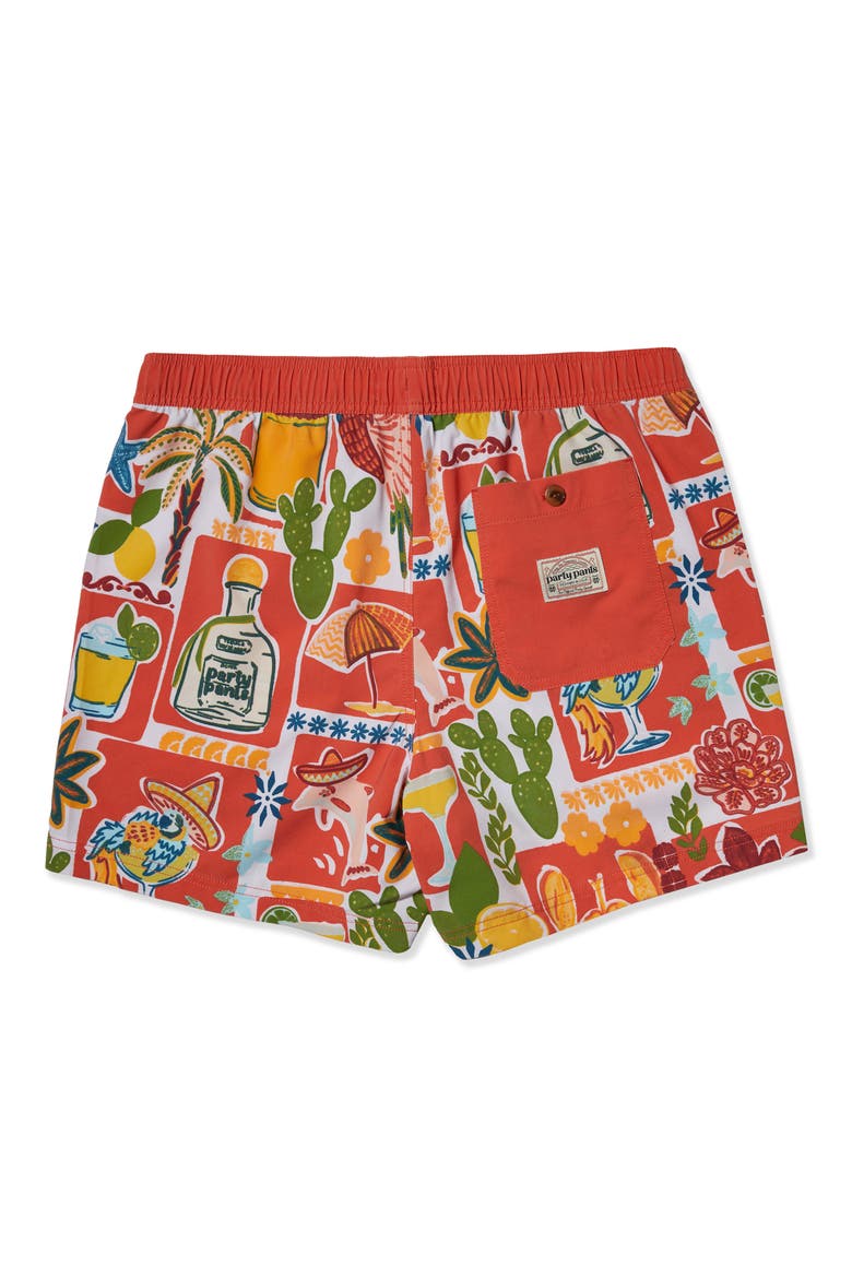 Drinko de Mayo 5-Inch Starter Swim Trunks, Alternate, color, RED