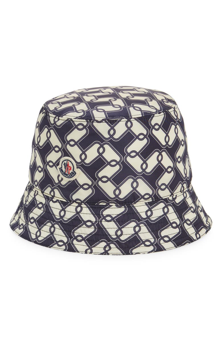 Moncler Archivio DNA Bucket Hat, Main, color,