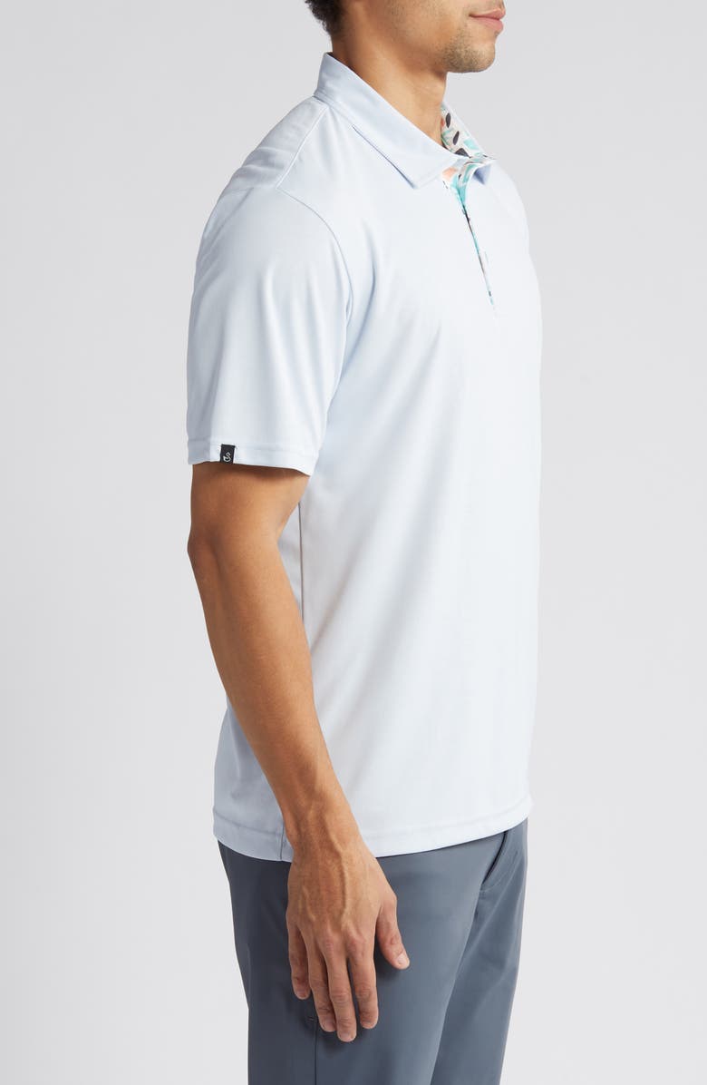 Swannies Brett Solid Golf Polo, Alternate, color, Mist