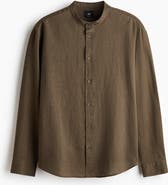 H&M Relaxed Fit Linen-blend Shirt