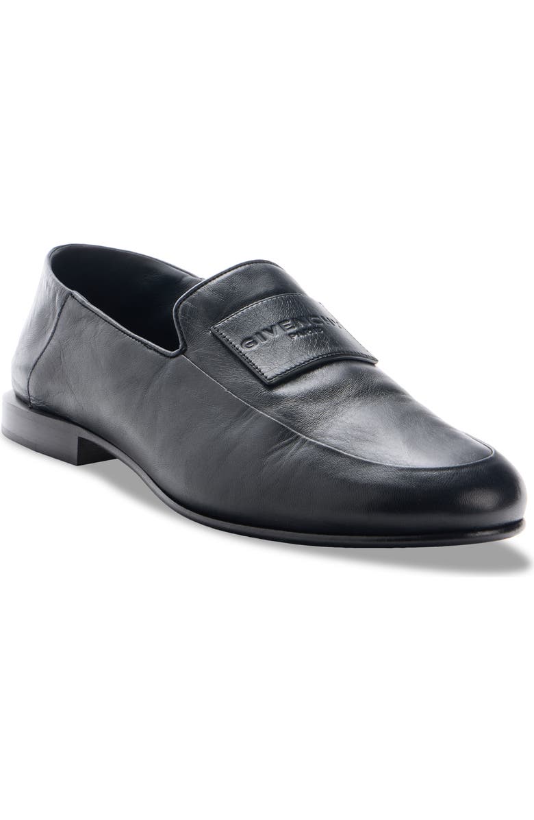 Givenchy Logo Label Convertible Loafer, Main, color, Black