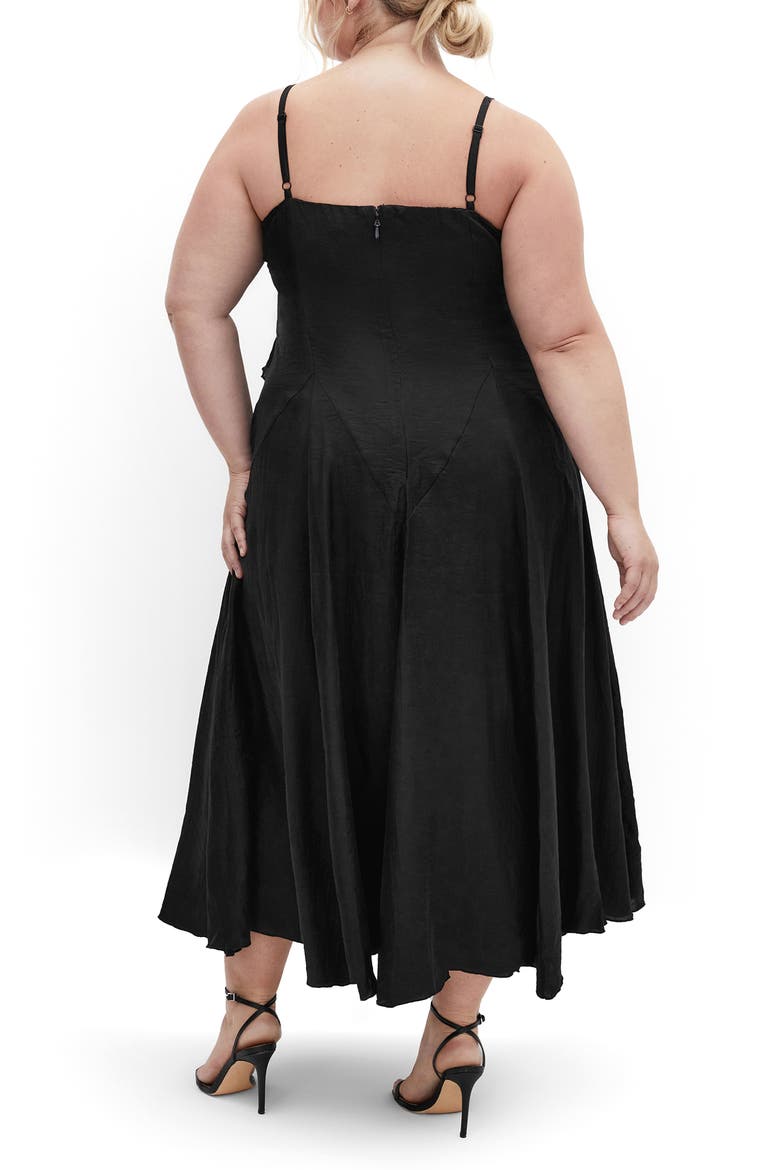 Clara Maxi Dress, Alternate, color, BLACK
