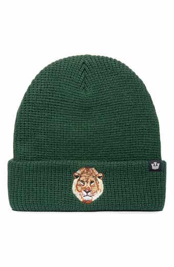 Ribbed Lion Beanie