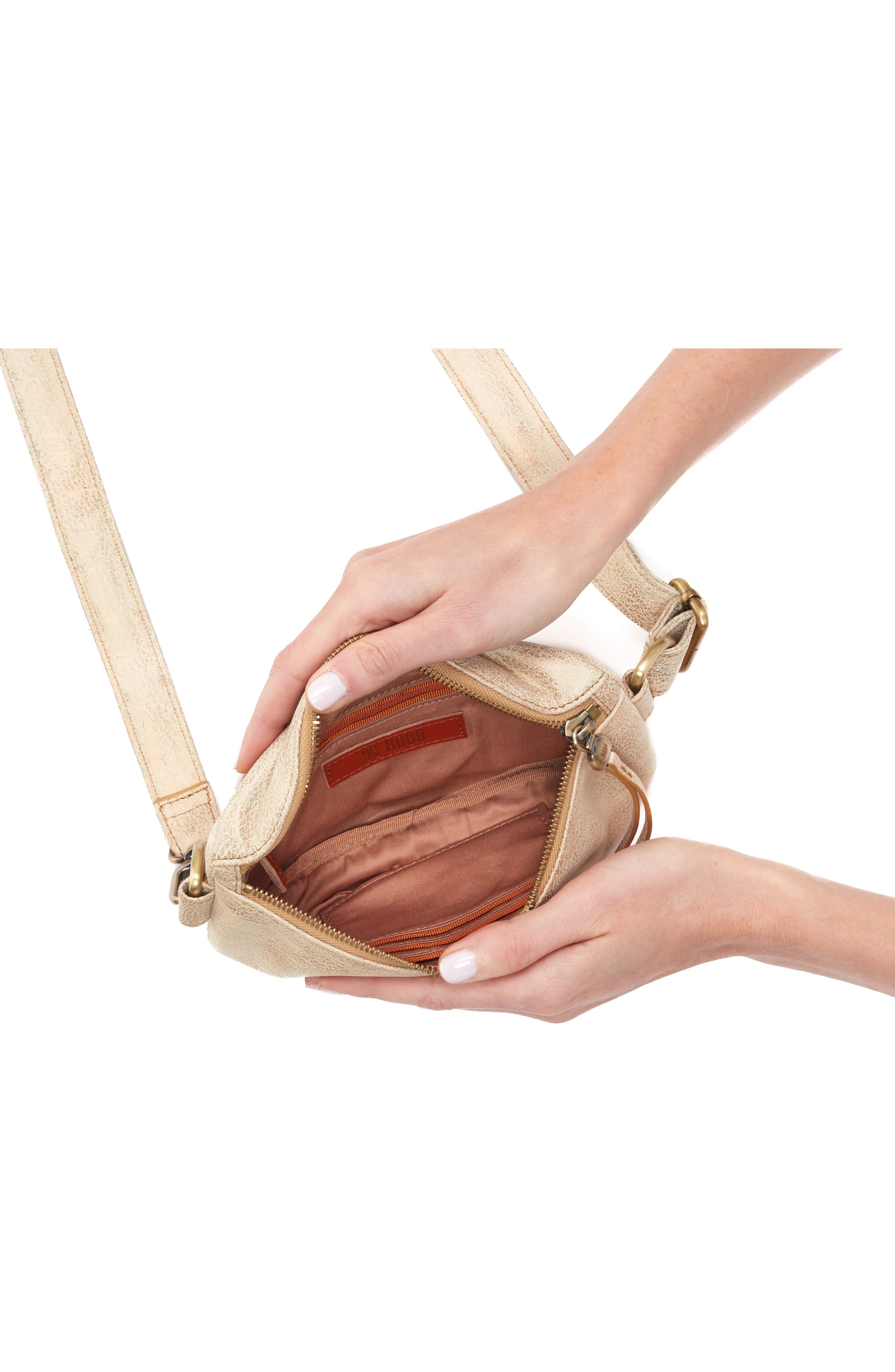 HOBO Fern Leather Belt Bag, Alternate, color, 