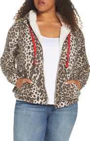 Bobeau Remington Faux Shearling Lined Hooded Jacket