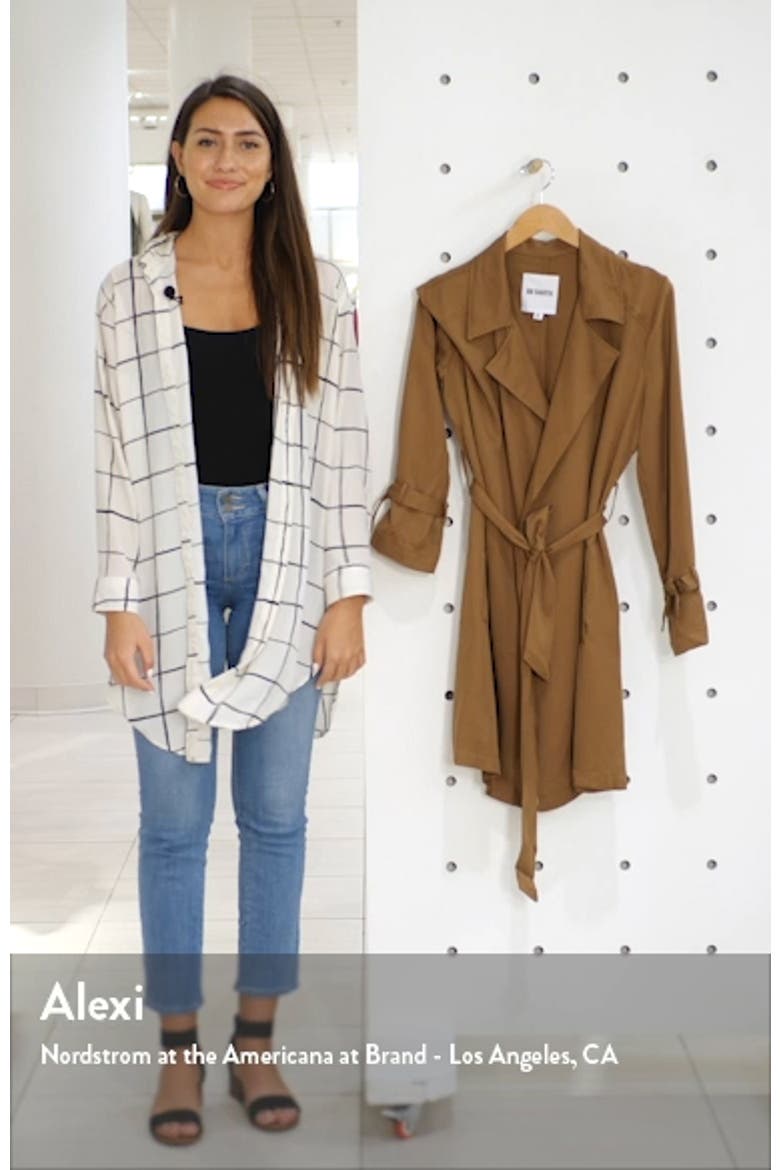BB Dakota Pardon My Trench Belted Lyocell Trench Coat video
