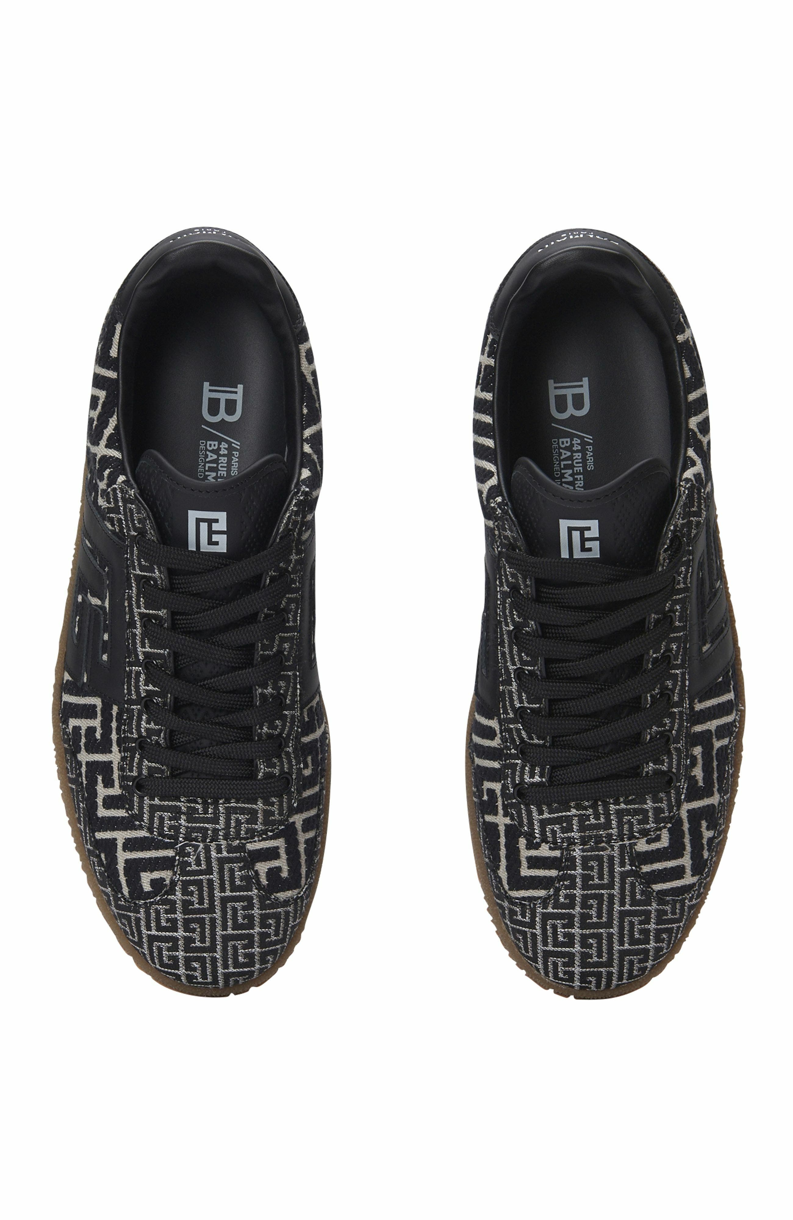 Swan Trainers In Pb Labyrinth Jacquard, Alternate, color, Black