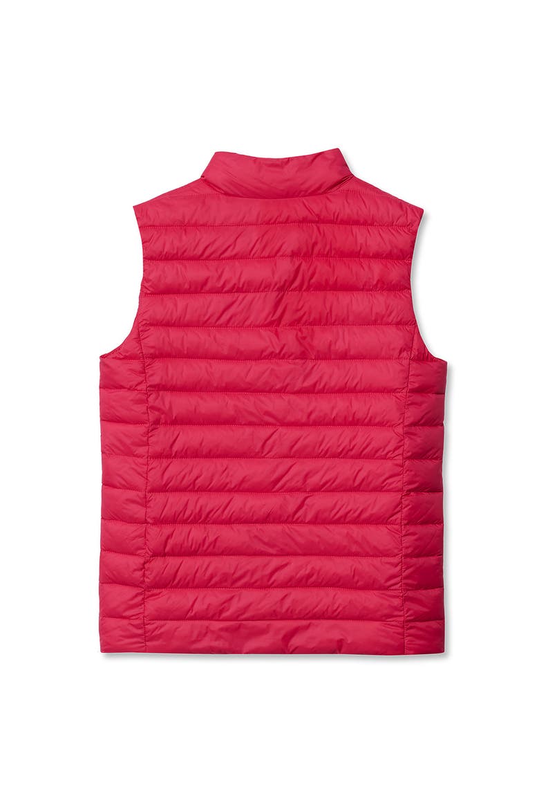 Kids Insulated Down Alternative ThermoPlume Vest, Alternate, color, Raspberry Sorbet