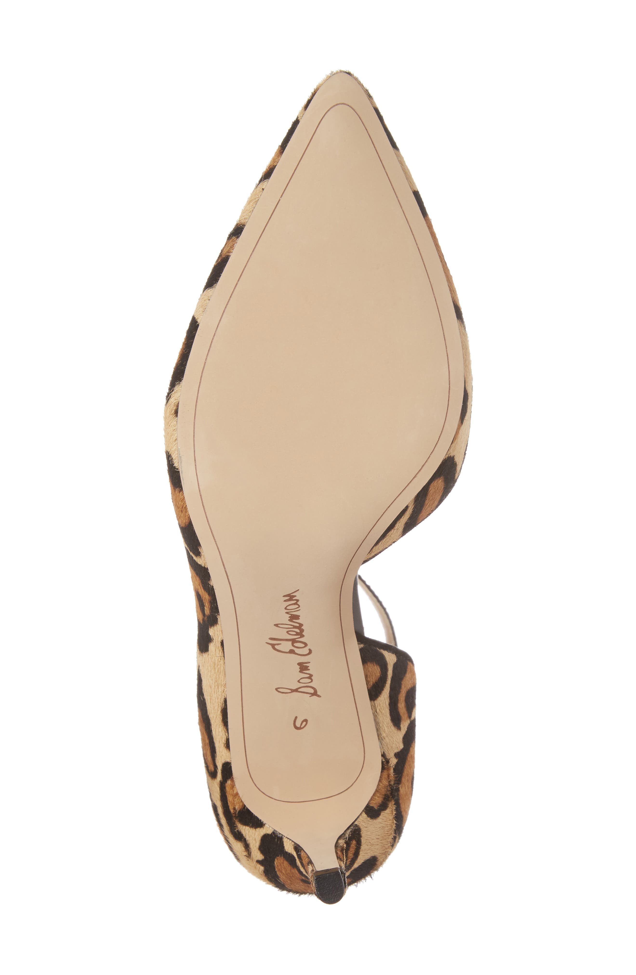Tia Genuine Calf Hair Pump, Alternate, color, NEW NUDE LEOPARD CALF