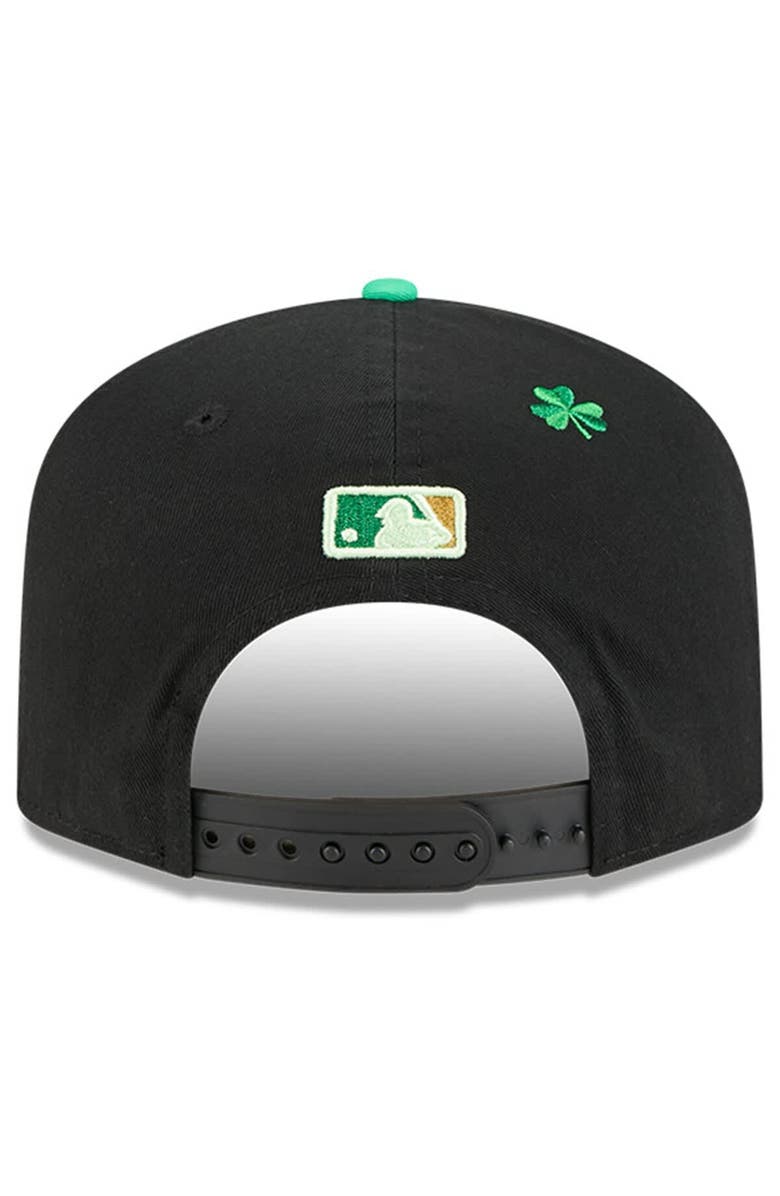 New Era Men's New Era Black Chicago Cubs 2026 St. Patrick's Day 19TWENTY Adjustable Hat, Alternate, color, Black