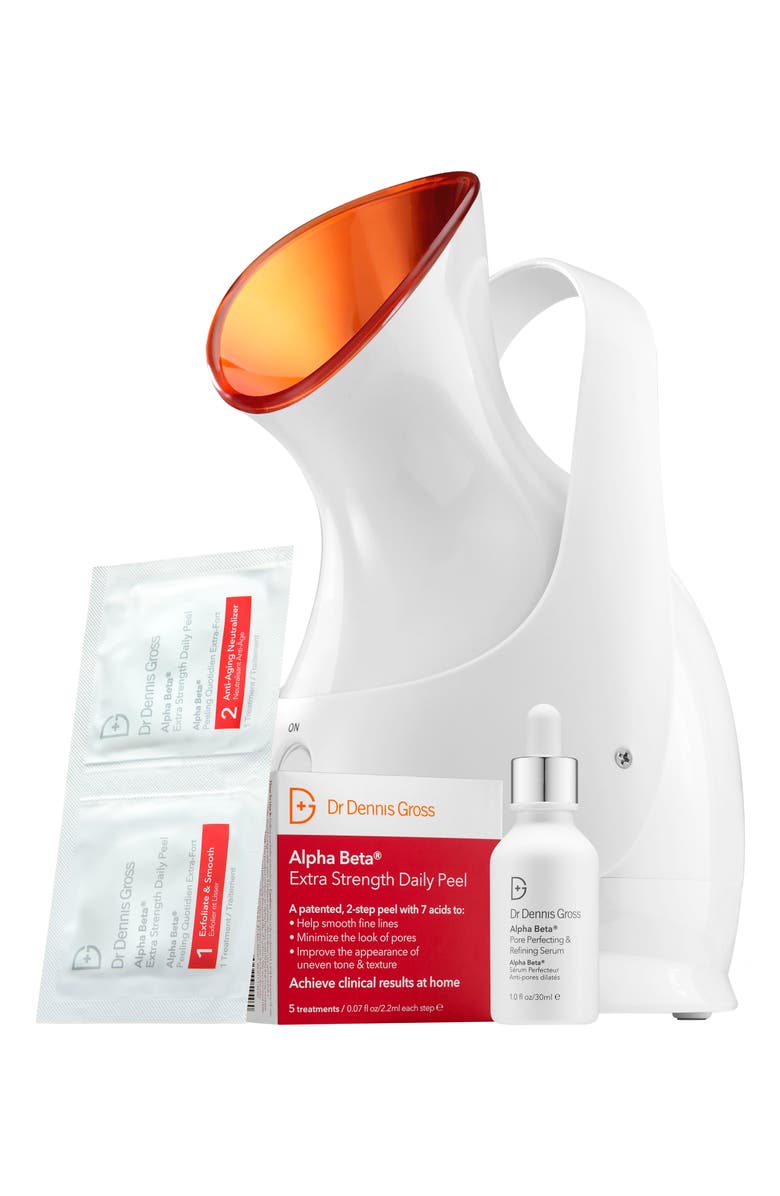 Dr. Dennis Gross Skincare Pro Facial Steamer Set-$231 Value, Main, color, 