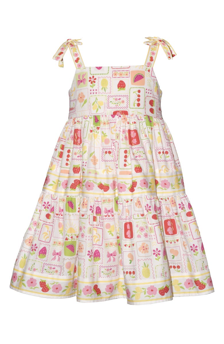 Iris & Ivy Postcard Dress, Main, color, Multi