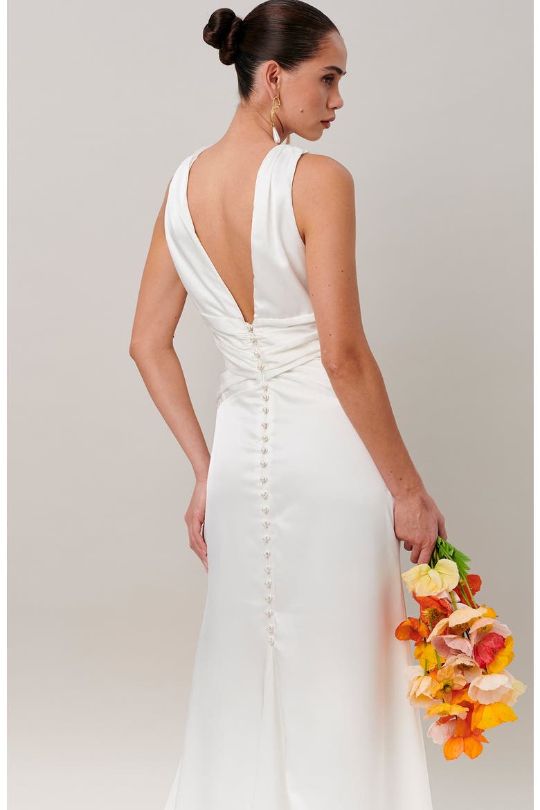 Riviera Gown, Alternate, color, White