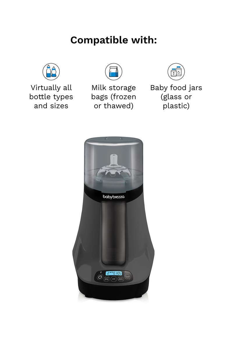 Smart Bottle & Breastmilk Warmer, Alternate, color, CHARCOAL