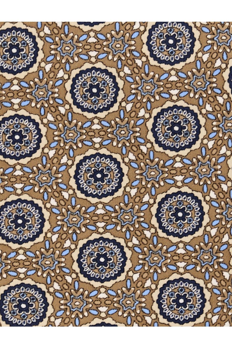 Big & Tall Mini Kaleidoscope Tie, Alternate, color, TAUPE