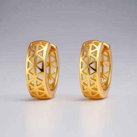 The Lancaster Filigree Hoops