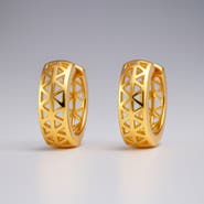 Ivy & Pearl Co. The Lancaster Filigree Hoops