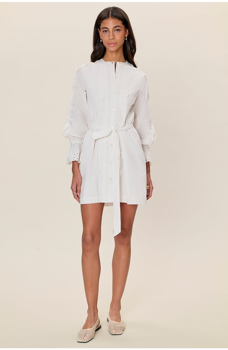 Rebecca Taylor Lorelai Tunic Dress, Main, color, Ivory