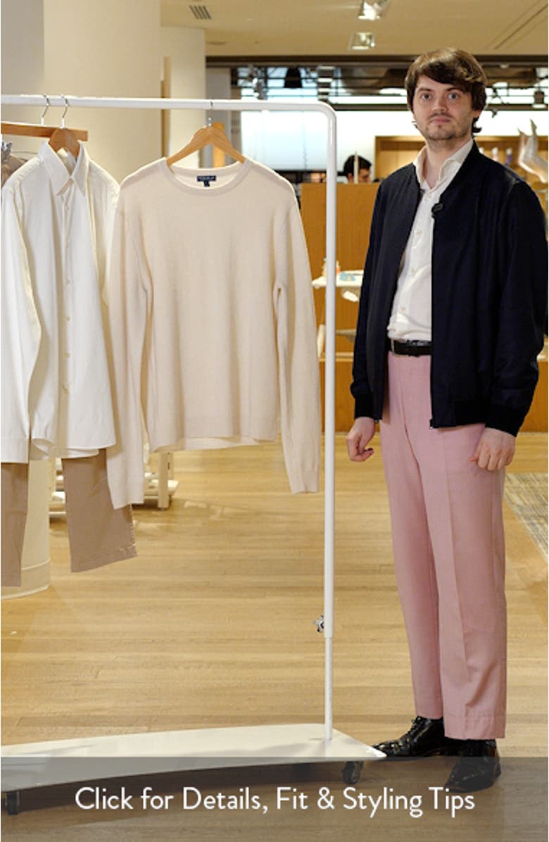 Crown Crafted Merino Wool Blend Sweater, sales video thumbnail