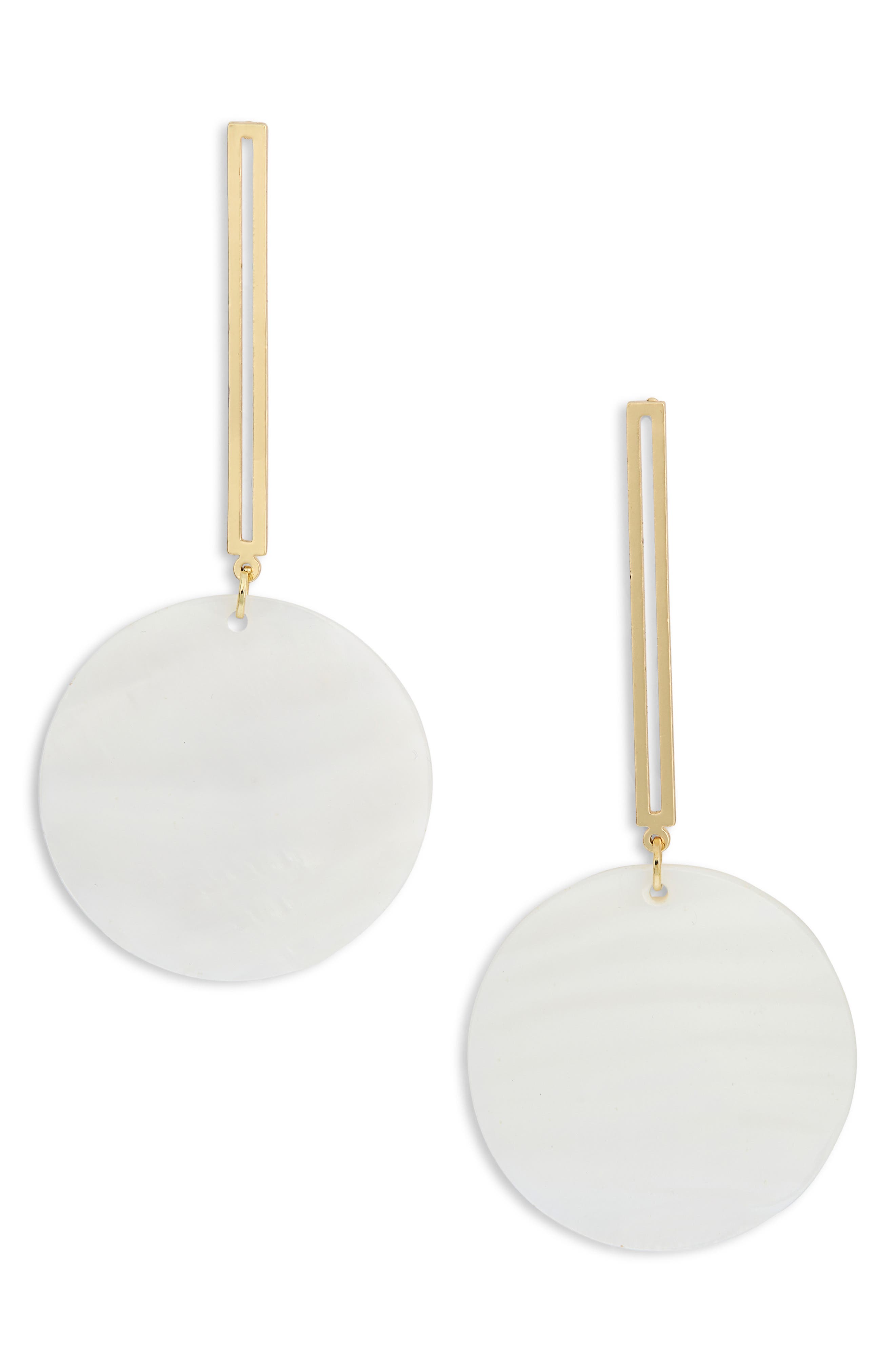 Shell Drop Earrings