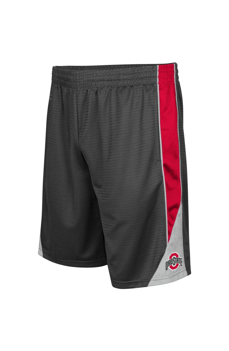 COLOSSEUM Men's Colosseum Charcoal Ohio State Buckeyes Team Turnover Shorts, Alternate, color, Charcoal