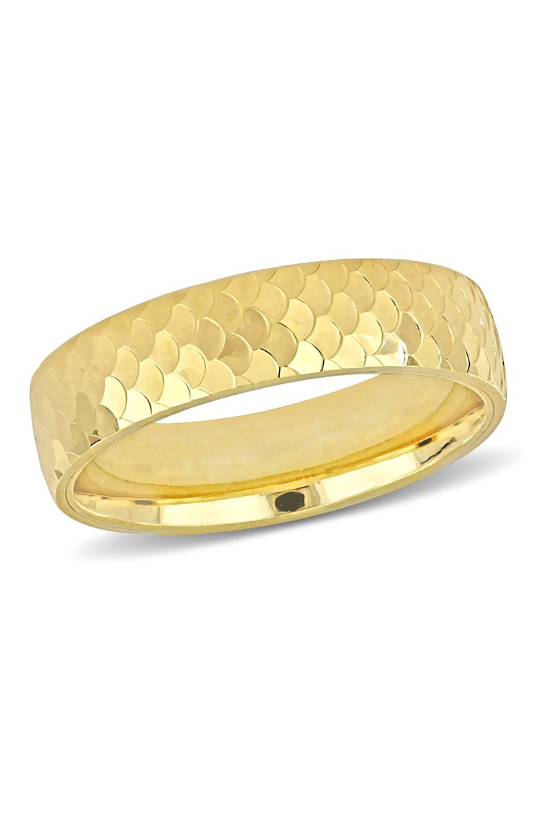 Julianna B. 5mm Geometric Pattern Wedding Band 14k, Main, color, 